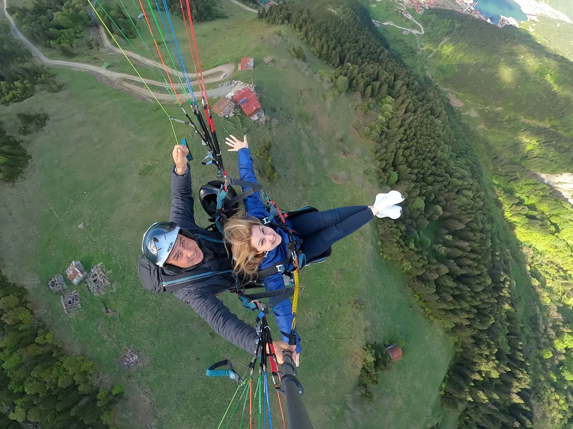 Uzungöl Gleitschirmfliegen