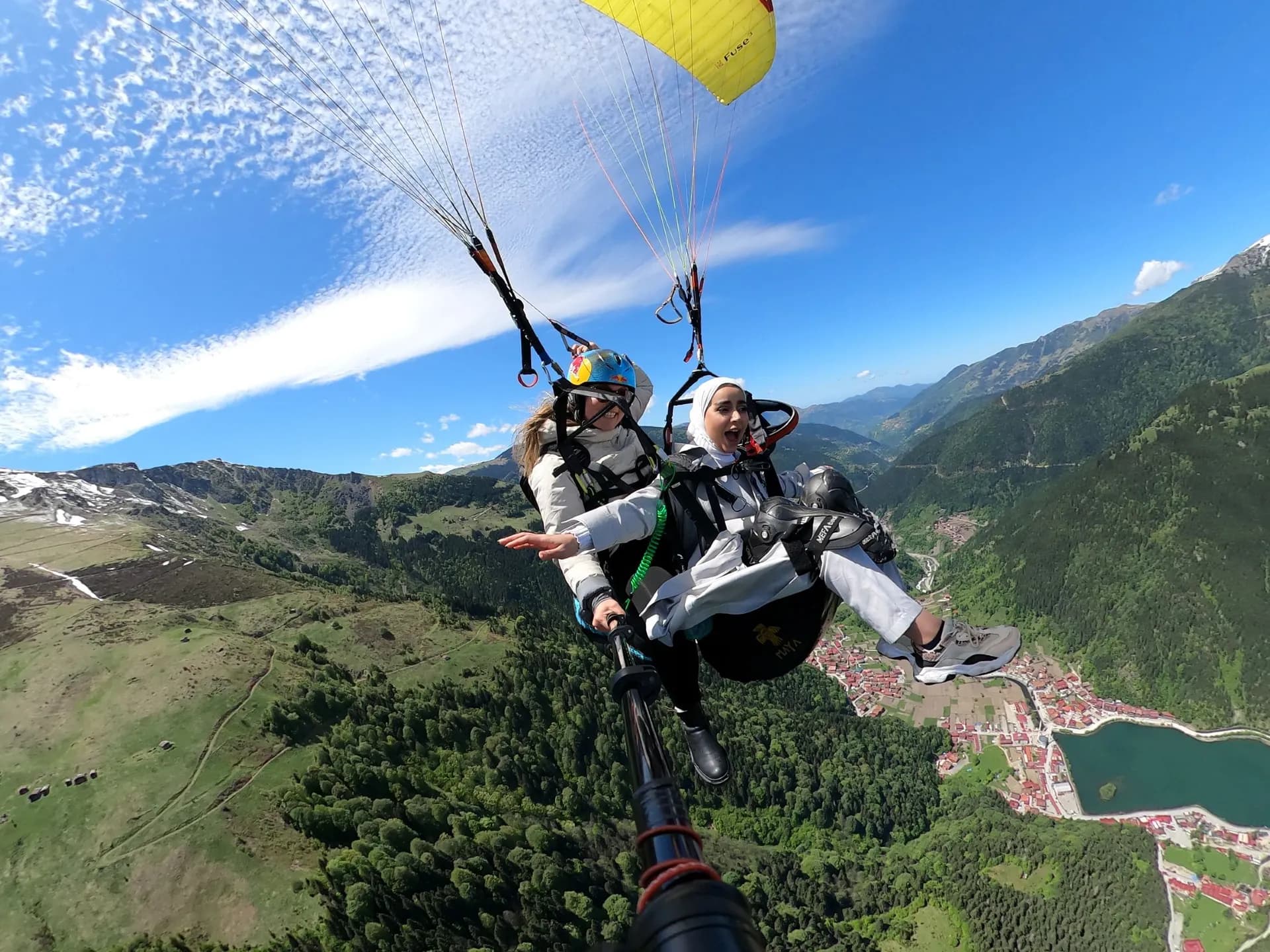 Uzungöl Gleitschirmfliegen