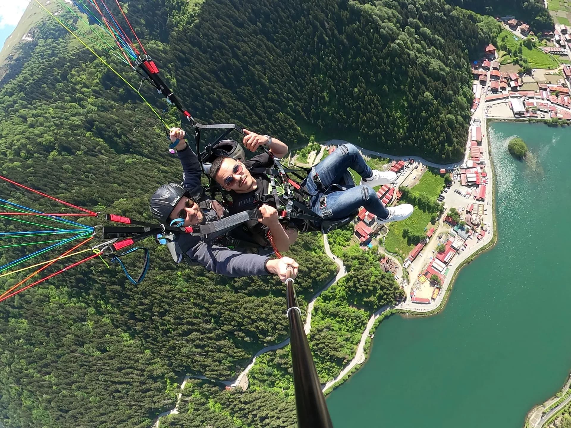 Uzungöl Gleitschirmfliegen